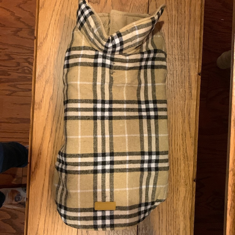 Kuoser waterproof reversible pet jacket